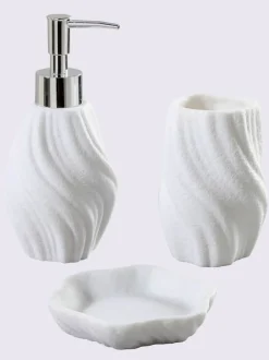 Accessoires de bain lot 3 pièces