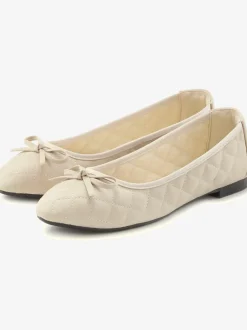 Ballerines classiques à la coupe arrondie avec nœuds