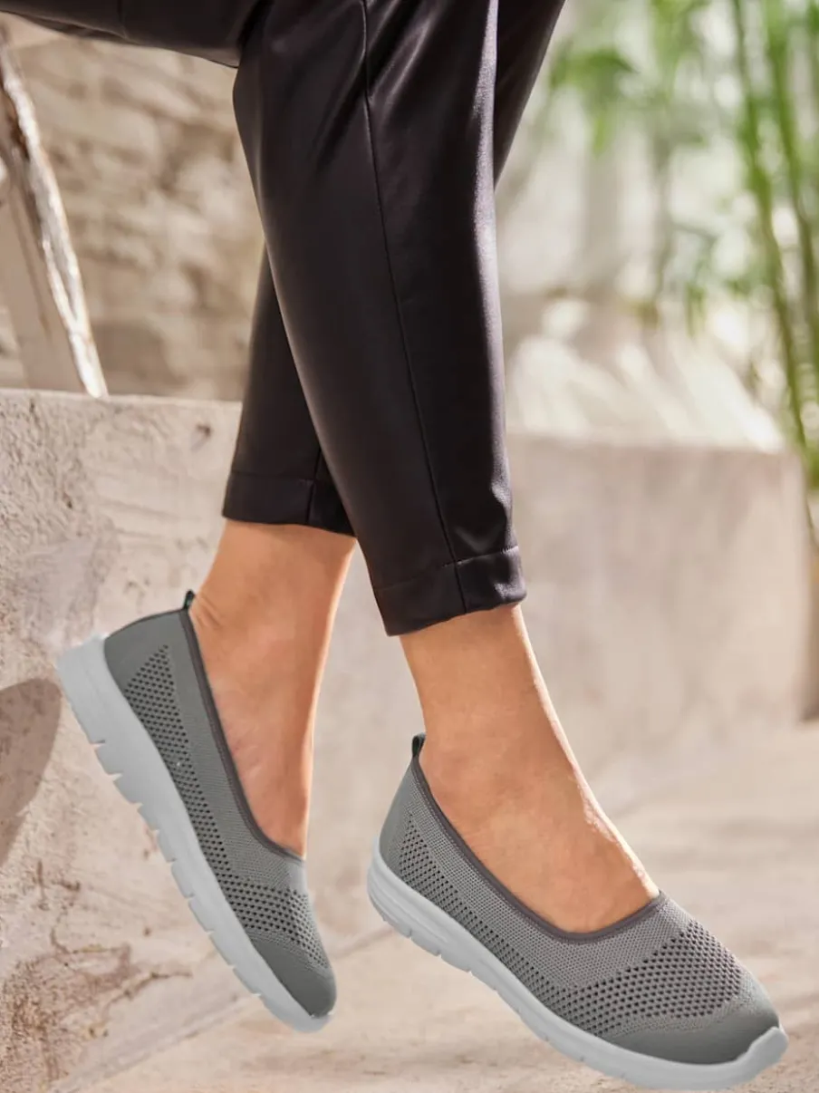 Ballerines matière textile agréable à porter