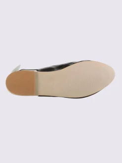 Ballerines ouvertes à l'arrière de fabrication espagnole