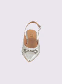 Ballerines ouvertes à l'arrière de fabrication espagnole