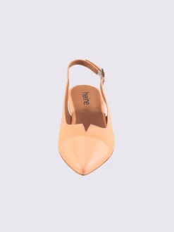 Ballerines ouvertes à l'arrière de fabrication portugaise
