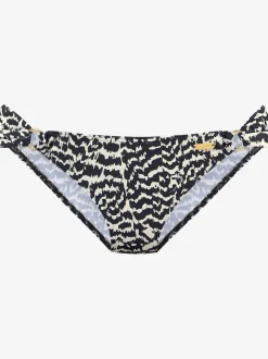 Bas de maillot de bain avec anneaux et design graphique