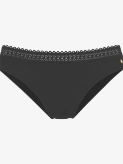 Bas de maillot de bain avec bord découpé au laser et microfibre douce