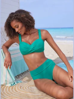 Bas de maillot de bain avec ceinture et qualité microfibre douce