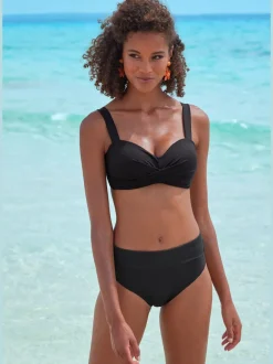 Bas de maillot de bain avec ceinture et qualité microfibre douce