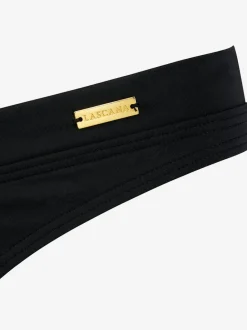 Bas de maillot de bain avec ceinture en V et échancrure haute