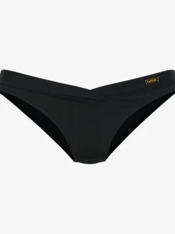 Bas de maillot de bain avec ceinture en V et échancrure haute