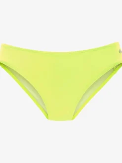 Bas de maillot de bain avec coupe classique et empiècements en polyamide recyclé