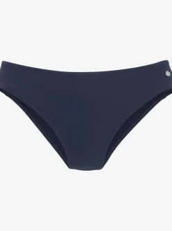 Bas de maillot de bain avec coupe classique et empiècements en polyamide recyclé