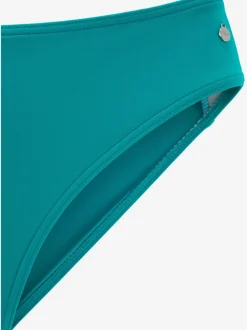 Bas de maillot de bain avec coupe classique et empiècements en polyamide recyclé