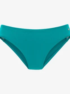 Bas de maillot de bain avec coupe classique et empiècements en polyamide recyclé