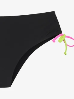 Bas de maillot de bain avec détails fluos contrastés et finition soignée