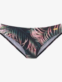 Bas de maillot de bain avec imprimé tropical et coupe classique