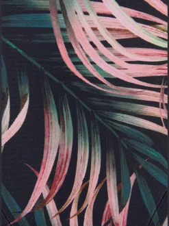 Bas de maillot de bain avec imprimé tropical et coupe classique