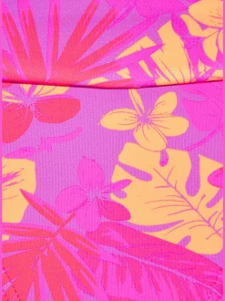 Bas de maillot de bain avec imprimé floral intégral