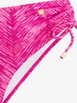 Bas de maillot de bain avec imprimé graphique et détails raffinés