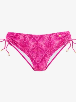 Bas de maillot de bain avec imprimé graphique et détails raffinés