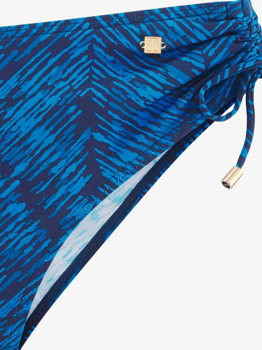 Bas de maillot de bain avec imprimé graphique et détails raffinés