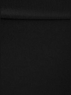 Bas de maillot de bain avec large ceinture à revers et microfibre douce