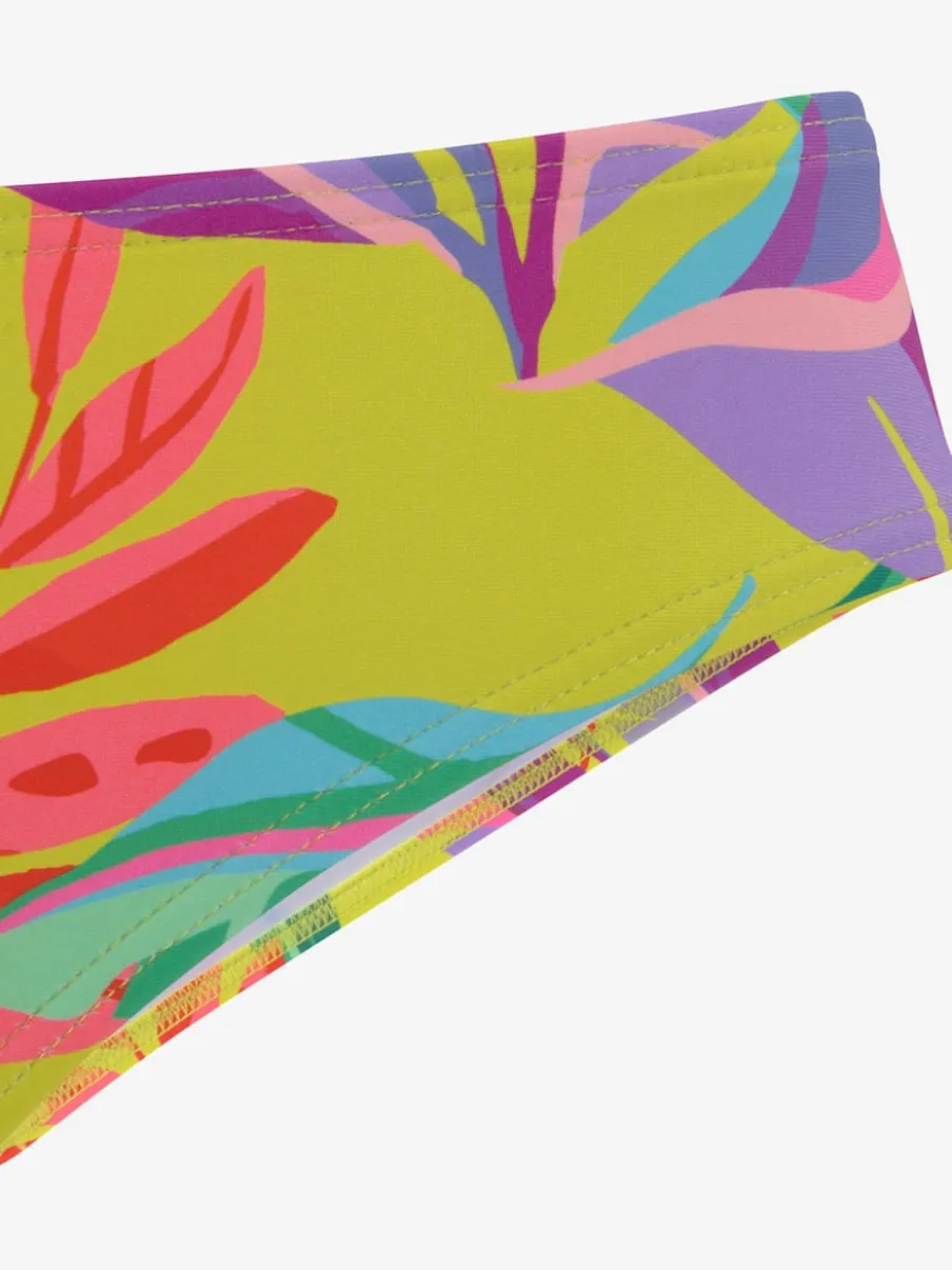 Bas de maillot de bain avec motif floral en coupe classique