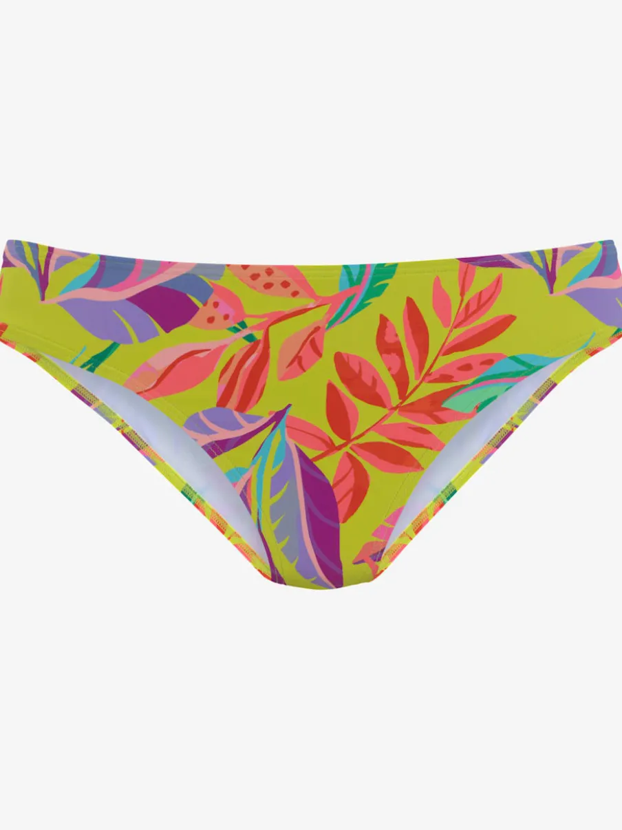 Bas de maillot de bain avec motif floral en coupe classique