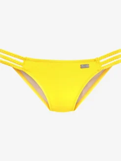 Bas de maillot de bain avec trois rubans tressés sur les côtés