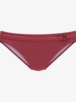 Bas de maillot de bain à ceinture fantaisie et anneau décoratif