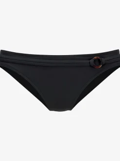 Bas de maillot de bain à ceinture fantaisie et anneau décoratif