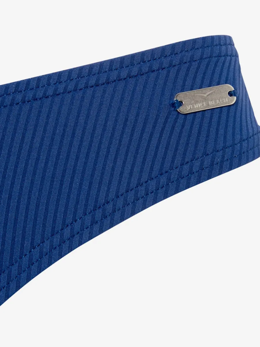 Bas de maillot de bain échancré avec ceinture en V devant