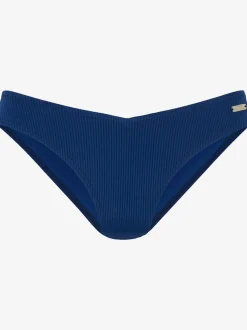 Bas de maillot de bain échancré avec ceinture en V devant