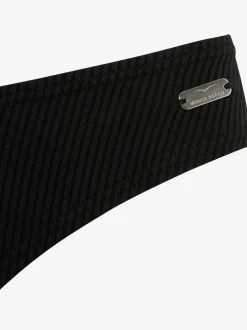 Bas de maillot de bain échancré avec ceinture en V devant