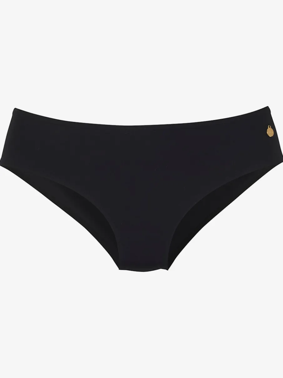 Bas de maillot de bain classique en microfibre douce avec détails raffinés