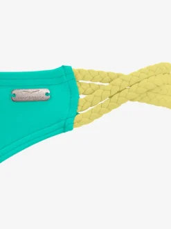 Bas de maillot de bain classique à cordons contrastés et en microfibre douce