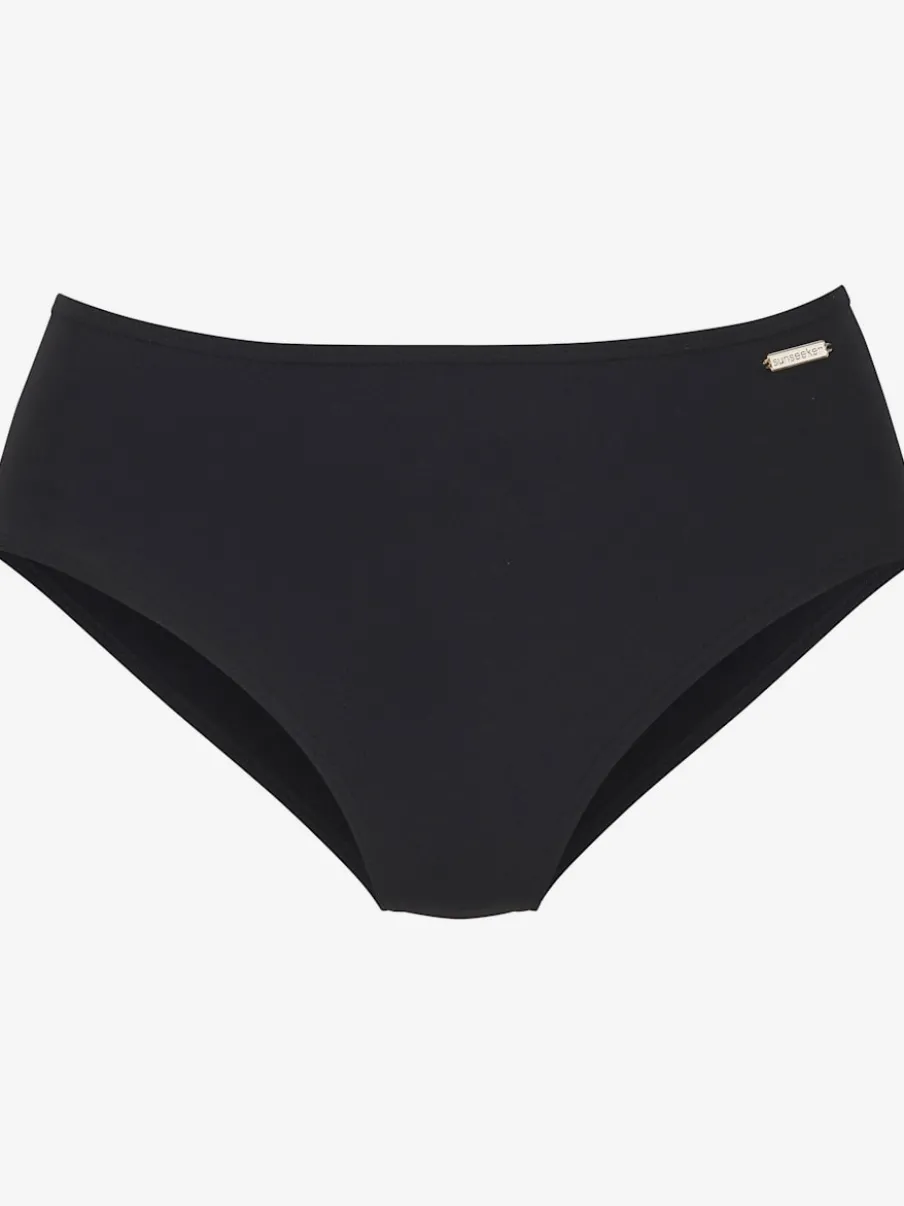 Bas de maillot de bain à coupe classique avec empiècements en polyamide recyclé