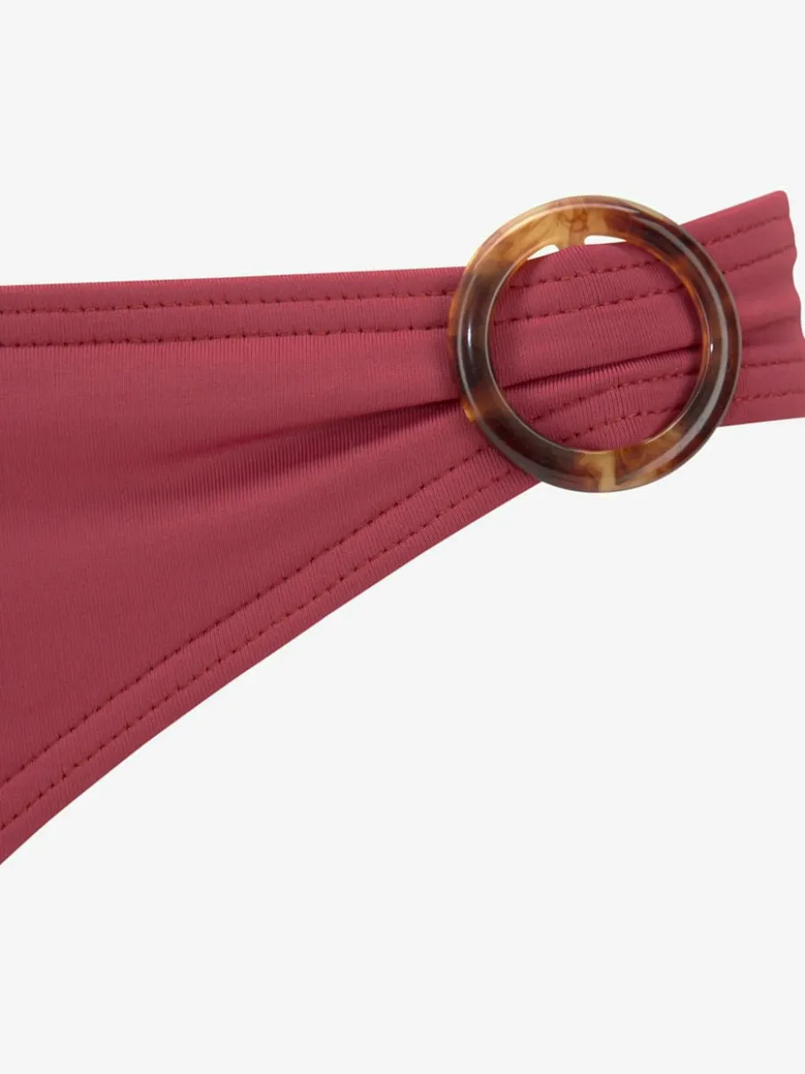 Bas de maillot de bain en microfibre douce à lanières réglables