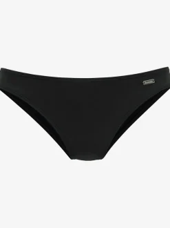 Bas de maillot de bain en microfibre douce à coupe classique avec doublure polyester