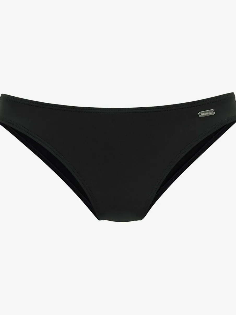Bas de maillot de bain en microfibre douce à coupe classique avec doublure polyester
