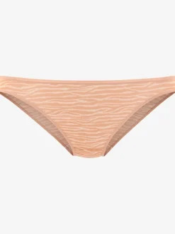 Bas de maillot de bain finitions élastiques et plates à la taille et aux échancrures