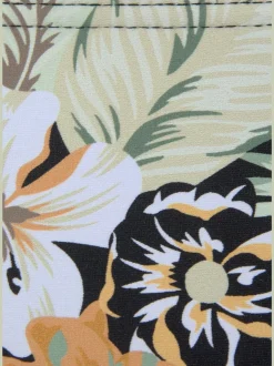 Bas de maillot de bain à imprimé floral avec coupe classique