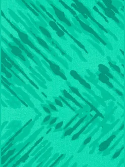 Bas de maillot de bain à imprimé graphique et ajusté