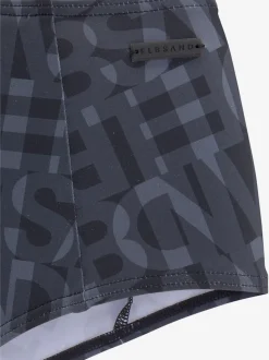 Bas de maillot de bain à motifs et coupe taille haute
