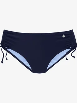 Bas de maillot de bain à motifs floraux avec liens à nouer