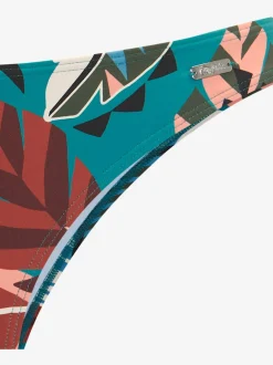 Bas de maillot de bain à motifs géométriques modernes avec lien ajustable