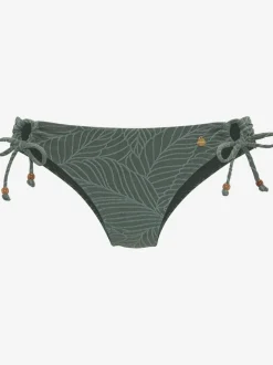 Bas de maillot de bain à nouer sur le côté avec perles décoratives