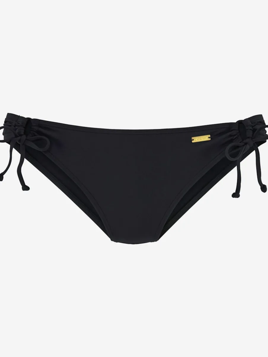 Bas de maillot de bain à nouer sur le côté en microfibre douce
