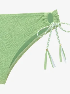 Bas de maillot de bain à nouer sur le côté avec détails tressés