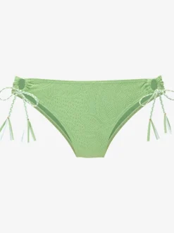 Bas de maillot de bain à nouer sur le côté avec détails tressés