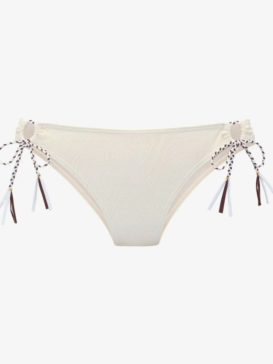 Bas de maillot de bain à nouer sur le côté avec détails tressés