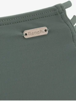 Bas de maillot de bain taille haute à bandes croisées sur les côtés